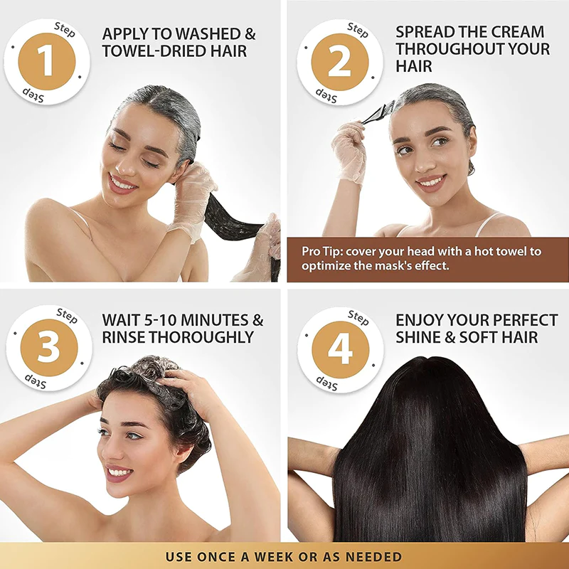 how to use Karseell Collagen Hair Mask